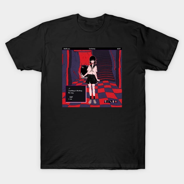 Girl with scissors T-Shirt by TVCHANY